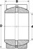 SKF GE 160 TXA-2RS 160mm Bore Diam, 434,250 Lb Dynamic Capacity, Spherical Plain Bearing