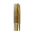 Yamawa PSU12P4NEB-TIN Spiral Point Tap: 3/4-16, UNF, 3 Flutes, 3 to 5, 2B, Vanadium High Speed Steel, TIN Finish