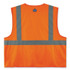 TENACIOUS HOLDINGS, INC. ergodyne® 21179 GloWear 8225HL Class 2 Standard Solid Hook and Loop Vest, Polyester, Orange, 4X-Large/5X-Large