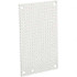 Wiegmann N1P2016PP Electrical Enclosure Panels; Panel Type: Perforated ; Material: Steel ; Finish: Powder Coated ; For Use With: N1C/RHC 20x16