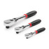 Tekton SRH99121 3-pc. Flex Comfort Grip Ratchet Set (1/4, 3/8, 1/2 in.)