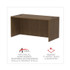 ALERA VA216030WA Alera Valencia Series Straight Front Desk Shell, 59.13" x 29.5" x 29.63", Modern Walnut
