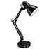 ALERA LMP603B Architect Desk Lamp, Adjustable Arm, 6.75w x 11.5d x 22h, Black