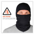 TENACIOUS HOLDINGS, INC. ergodyne® 16847 N-Ferno 6847 FR Dual Compliant Balaclava Face Mask, Polartec FR Power Grid Fleece, One Size Fits Most, Black