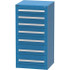 Vidmar XSCU3389ALBB Modular Steel Storage Cabinet: 30" Wide, 27.7969" Deep, 59" High