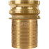 RubberWorx RBX-E-BR-075 E Type Quick Coupling: 3/4" Hose ID, 3/4"