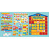 EDUCATORS RESOURCE Scholastic SC-0439394058-2  Teacher Resources All-In-One Schoolhouse Calendar Bulletin Board Sets, Pack Of 2 Sets