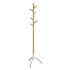 SAFCO PRODUCTS 4265WH Resi Standing Coat Tree, 6 Hook, 17.25w x 17.25d x 69.5h, White