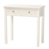 WHOLESALE INTERIORS, INC. Baxton Studio 2721-11931  Lambert 2-Drawer Console Table, 31-15/16inH x 31-1/2inW x 15inD, White