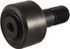 RBC Bearings RBC1 1/8 1-1/8" Roller Diam x 5/8" Width, 7/16" Stud Diam x 1" Length, Sealed Stud Cam Follower with Hex