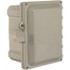 Wiegmann HW-P161408CHQR Standard Electrical Enclosure: Polycarbonate, NEMA 4X