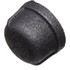 USA Industrials ZUSA-PF-15619 Black Pipe Fittings; Fitting Type: Round Cap ; Fitting Size: 1/2" ; End Connections: NPT ; Material: Malleable Iron ; Classification: 150 ; Fitting Shape: Cap