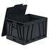 STOREX INDUSTRIES CORP Storex 61809U04C  Collapsible Storage File Storage Crate, Medium Size, Black