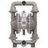 Versa-Matic E2SA6X660C-ATEX Air Operated Diaphragm Pump: 2" NPT, Stainless Steel Housing