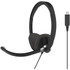 KOSS CORPORATION CS300USB Koss CS300-USB Headsets & Gaming - Stereo - USB - Wired - 20 Hz to 20 kHz - Over-the-head - Binaural - Supra-aural - 8 ft Cable - Electret, Noise Cancelling Microphone