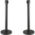 SP RICHARDS Genuine Joe 00466  Crowd-Control Posts With Web Tape, 34in, Black, Pack Of 2 Posts