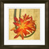 LCO DESTINY LLC 55289 Timeless Frames Marren Espresso-Framed Floral Artwork, 10in x 10in, Lovely Lillies