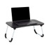 EMS MIND READER LLC Mind Reader LBSTUDY-BLK  Woodland Collection Portable Laptop Desk with Folding Legs, 10-1/2in H x 13-3/4in W x 24-1/4in L, Black