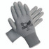 MCR SAFETY 9696L Ultra Tech Tactile Dexterity Work Gloves, EN388: 4131, Large, White/Gray, 12 Pairs