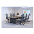 HON COMPANY CEUW0PU93C9P Cofi Executive High Back Chair, Supports up to 300 lb, Nimbus Seat, Nimbus Back, Polished Aluminum Base