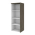 BESTAR INC. 107700-000035 Bestar Gemma 61inH Bookcase, Walnut Gray/White