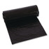 TRINITY PLASTICS INC. ML3339H Low-Density Can Liners, 33 gal, 1.25 mil, 33" x 39", Black, Flat Pack, 100/Carton