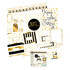 BARKER CREEK PUBLISHING, INC. 3567 Barker Creek Classroom And Bulletin Board Set, Gold, Set Of 479 Pieces