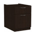 ALERA VA552222ES Alera Valencia Series Hanging Pedestal File, Left/Right, 2-Drawers: Box/File, Legal/Letter, Espresso, 15.63" x 20.5" x 19.25"