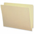 BUSINESS SOURCE Sparco 17239  Shelf-Master 2-Ply End-Tab Folders, Letter Size, Manila, Box Of 100 Folders