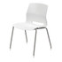 KENTUCKIANA FOAM INC KFI Studios 2700-SL-08  Imme Stack Chair, White/Silver