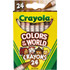 CRAYOLA LLC 52-0108 Crayola Colors Of The World Crayons, Assorted Colors, Pack Of 24 Crayons