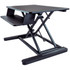 STARTECH.COM ARMSTSLG  Sit Stand Desk Converter - Large 35in Work Surface - Adjustable Stand up Desk - For Two Monitors up to 24in or One 30in - Work in comfort and enhance productivity by turning your desk into a spacious sit-stand workspace