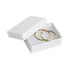 B O X MANAGEMENT, INC. JB321W Partners Brand White Jewelry Boxes 3 1/16in x 2 1/8in x 1in, Case of 100