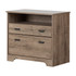 SOUTH SHORE IND LTD South Shore 13102  Versa 33-3/4inW x 19inD Lateral 2-Drawer File Cabinet, Weathered Oak
