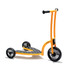 EDUCATORS RESOURCE Winther WIN557  Circleline Safety Roller Scooter, 30 3/4inH x 18 15/16inW x 31 15/16inD, Orange