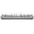 CARLISLE SANITARY MAINTENANCE PRODUCTS 4073500 Carlisle Aluminum Broom/Brush Holder, 17in, Silver