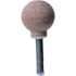 Rex Cut Abrasives 313323 Mounted Points; Point Shape: Ball ; Point Shape Code: A25 ; Abrasive Material: Aluminum Oxide ; Tooth Style: Single Cut ; Grade: Medium ; Grit: 54