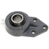 Shuster 06581996 UCFB206-20, 1-1/4" ID, 3-1/4" OAL x 136.5mm OAH x 1-5/8" Wide, 3-Bolt Flange Mounted Bearing