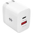 TARGUS, INC. Targus HJ205US  Sanho HyperJuice 20W USB-C Charger, White, HJ205US