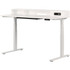 SOUTH SHORE IND LTD South Shore 13343  Majyta Electric 60inW Adjustable-Height Standing Desk, Pure White