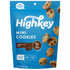 G&J HOLDINGS LLC HighKey 600-00026  Chocolate Chip Cookies, 2 Oz, Pack Of 6 Bags