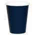 AMSCAN 68015.343  Paper Cups, 9 Oz, True Navy, 20 Cups Per Pack, Case Of 4 Packs