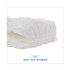 BOARDWALK 8003 Mop Head, Looped, Enviro Clean With Tailband, Cotton/Synthetic, Large, White, 12/Carton
