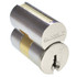 Sargent 6300 RA 15 4PK Cylinders; Type: Removeable Core ; Keying: RA Keyway ; Number of Pins: 6 ; Finish/Coating: Satin Nickel