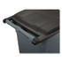 RUBBERMAID COMMERCIAL PROD. 9W27GY Square Brute Rollout Container, 50 gal, Molded Plastic, Gray