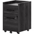 SOUTH SHORE IND LTD South Shore 13339  Kozack 15-1/2inW x 18-1/4inD Lateral 2-Drawer Mobile File Cabinet, Gray Oak