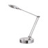 ALERA LED900S Adjustable LED Task Lamp with USB Port, 11w x 6.25d x 26h, Brushed Nickel