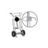 Valley Craft F81925A7L Drum & Tank Handling Equipment; Load Capacity (Lb. - 3 Decimals): 1000.000 ; Equipment Type: Drum Hand Truck ; Overall Width: 26 ; Overall Height: 52in ; Overall Depth: 18in ; Material: Aluminum