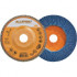 WALTER Surface Technologies 06W506 Flap Disc: 5/8-11 Hole, 60 Grit, Zirconia Alumina, Type 27