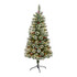 NEARLY NATURAL INC. T1627 Nearly Natural Frosted Swiss Pine Artificial Christmas Tree, 5ft